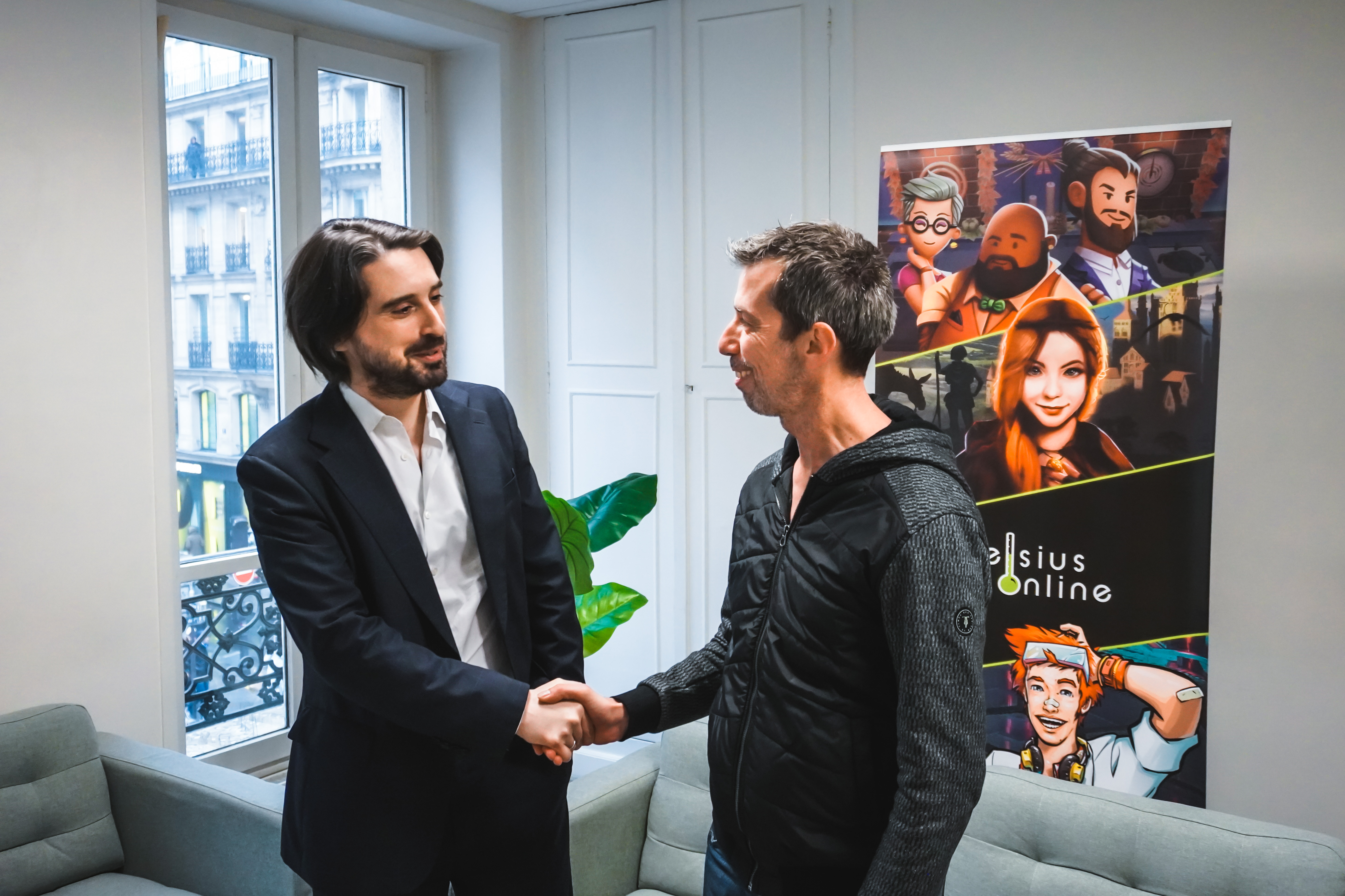 Francis Ingrand (Plug In Digital CEO) & Lévan Sardjevéladzé (Celsius Online CEO)